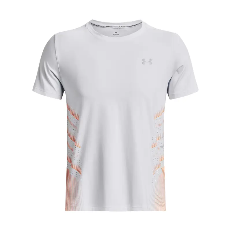Maglia Under Armour Iso-Chill Run Laser Heat Blanc