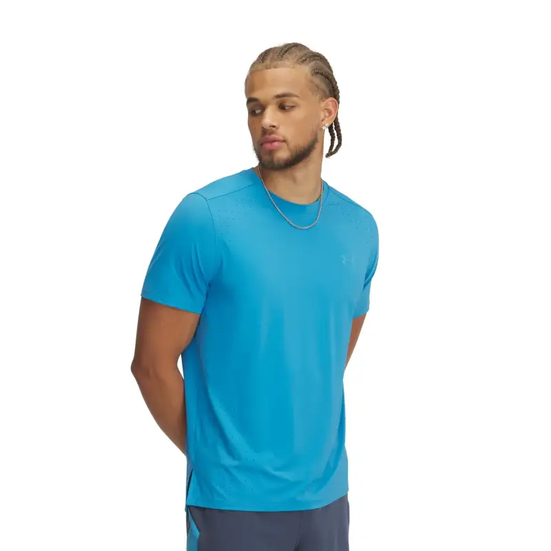 Maglia Under Armour Launch Elite Bleu