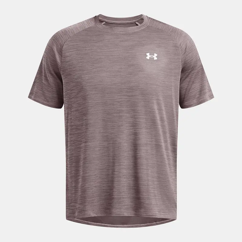 Maglietta A Maniche Corte Under Armour Uomo Ua Tech™ Textured Tetra Grigio | Under Armour
