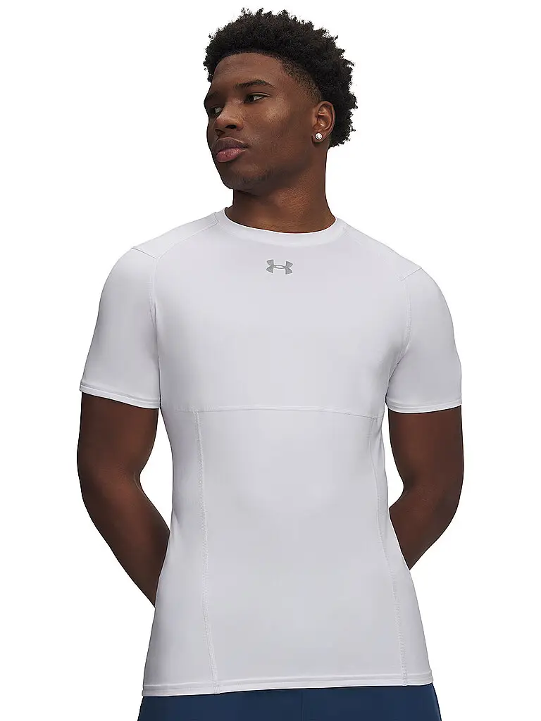 Maglietta da allenamento HeatGear® Elite da uomo bianco | S