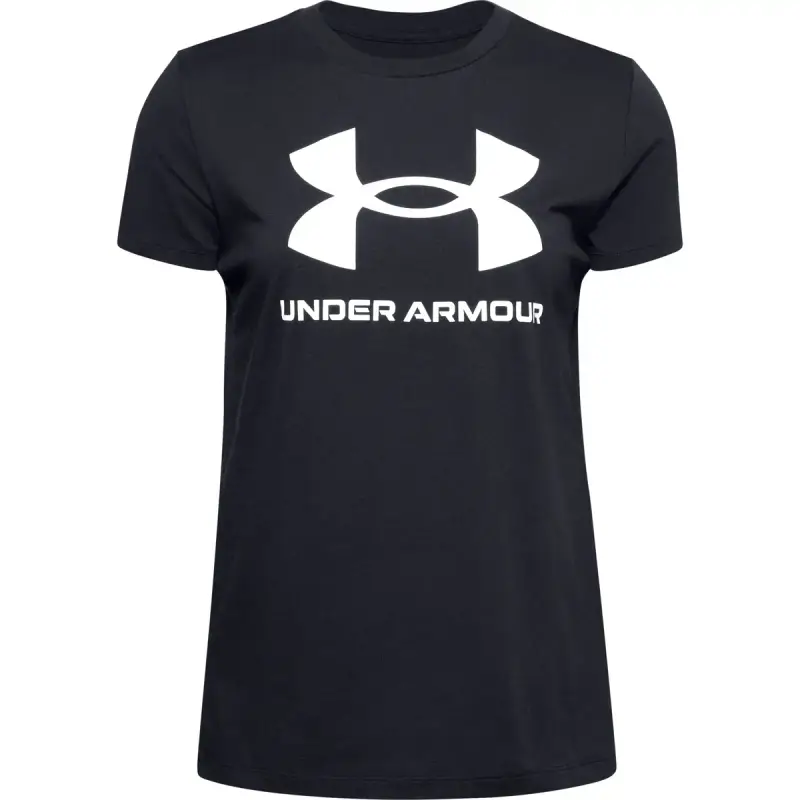 Maglietta da donna Under Armour a maniche corte Sportstyle Graphic Noir