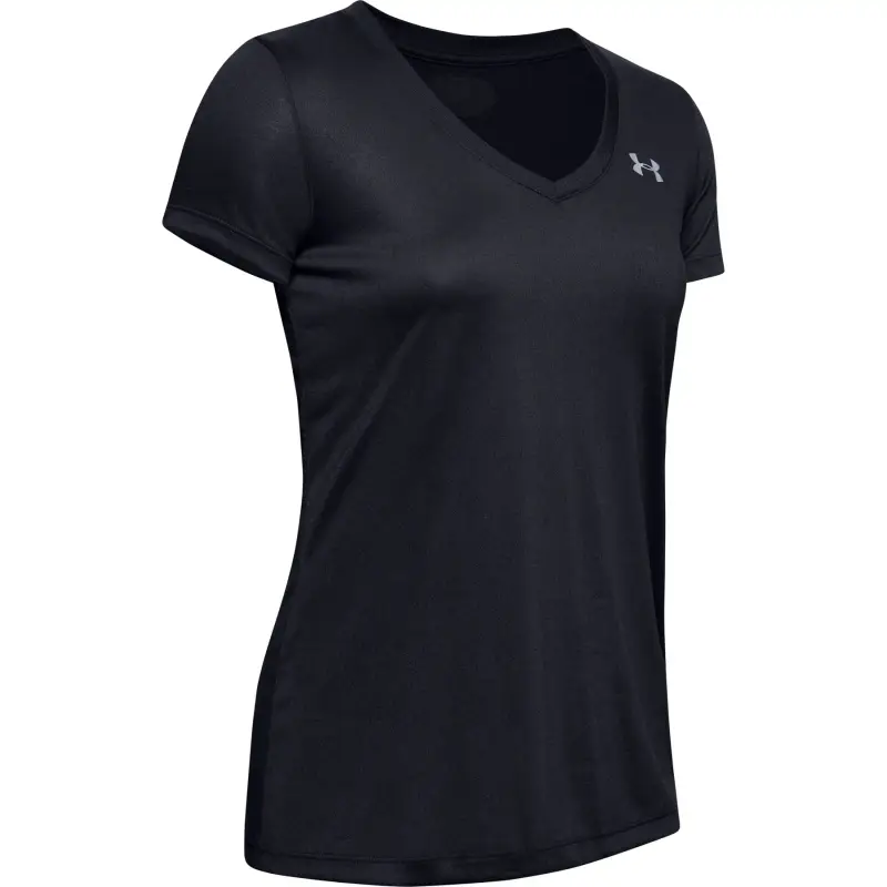 Maglietta donna con scollo a V Under Armour Tech™ Noir