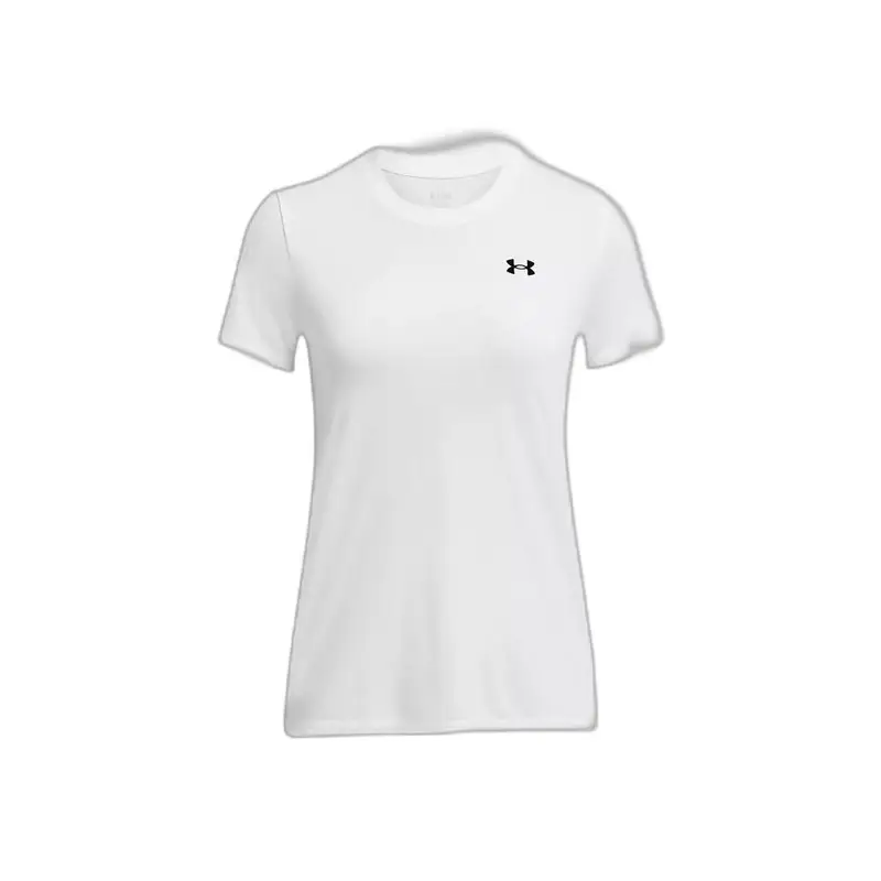 Maglietta in poliestere donna Under Armour Tech Blanc