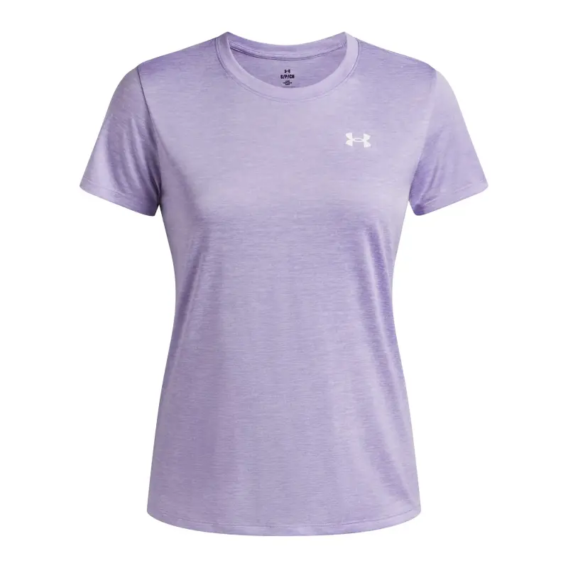 Maglietta mélange donna Under Armour Tech Violet
