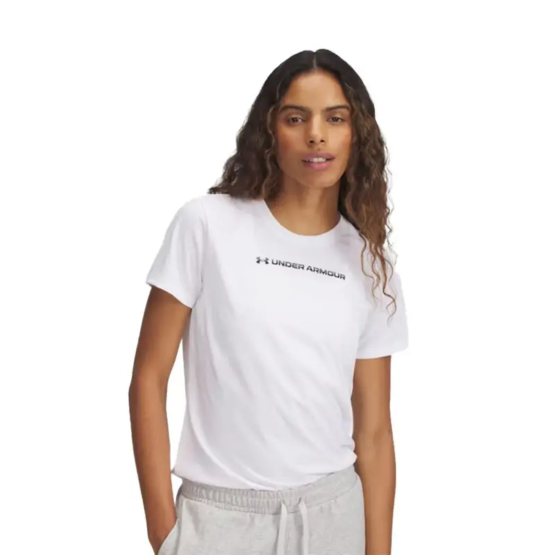 Maglietta Palestra Tech Bianco Donna S