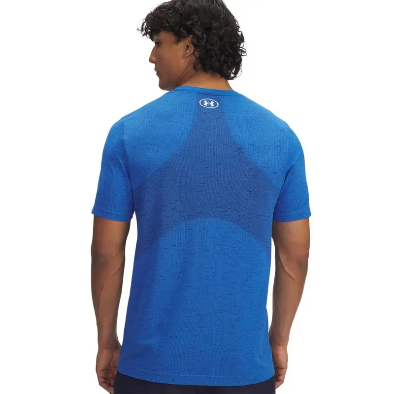 Maglietta Palestra Vanish Seamless Blue Atlantis Uomo S