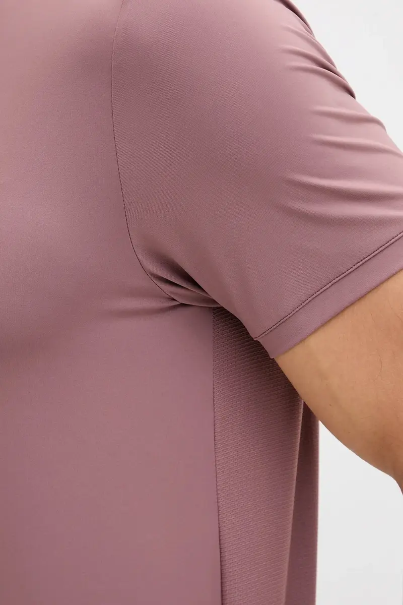 maglietta sportiva Project Rock Marrone miniatura 5