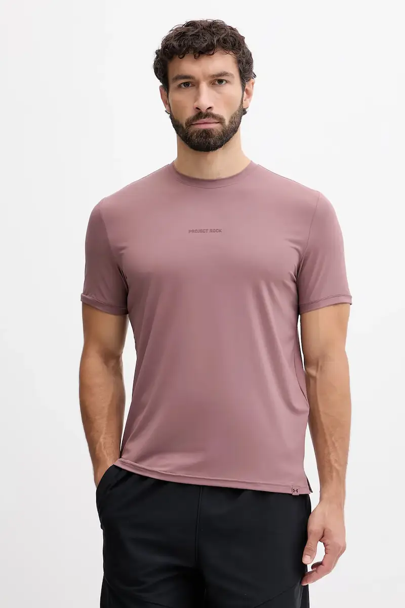 maglietta sportiva Project Rock Marrone