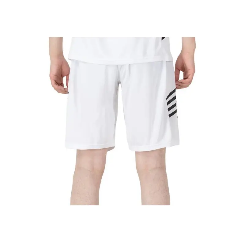 Pantaloncini Casual in Maglia da Allenamento da Basket Under Armour Unisex Bianco 21500204-100 XXXL miniatura 5