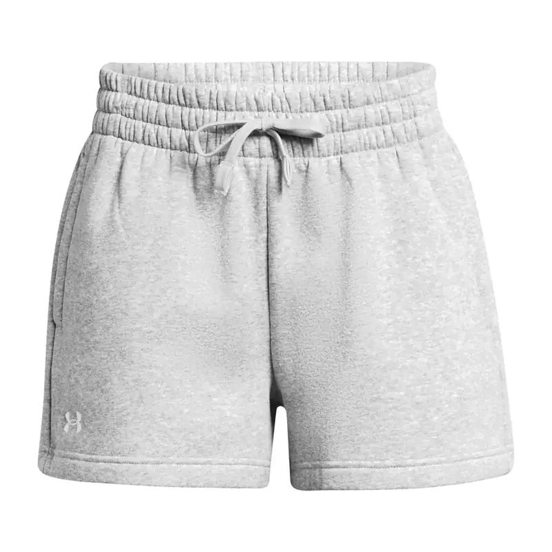 Pantaloncini da allenamento da donna Under Armour Rival Fleece | Under Armour Grigio chiaro