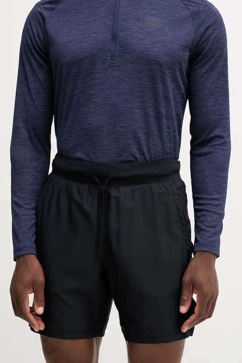 pantaloncini da allenamento uomo colore nero 1376831