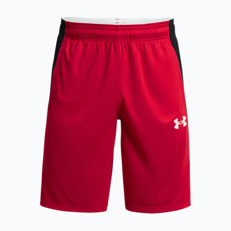 Pantaloncini da basket da uomo Under Armour Baseline 10In 600 | Under Armour Rosso