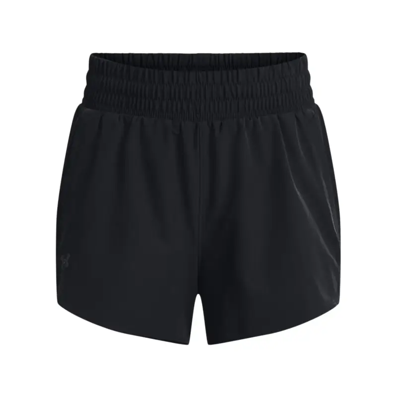 Pantaloncini da donna in tessuto 3 in 1 Under Armour Flex Noir