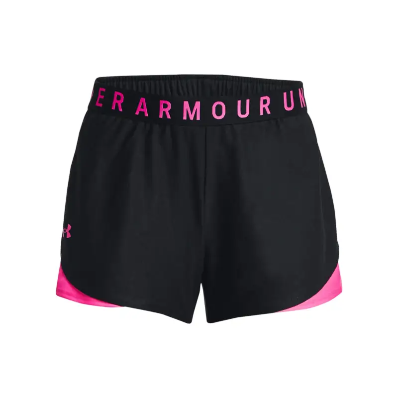 Pantaloncini da donna Under Armour Play Up 3 0 Noir