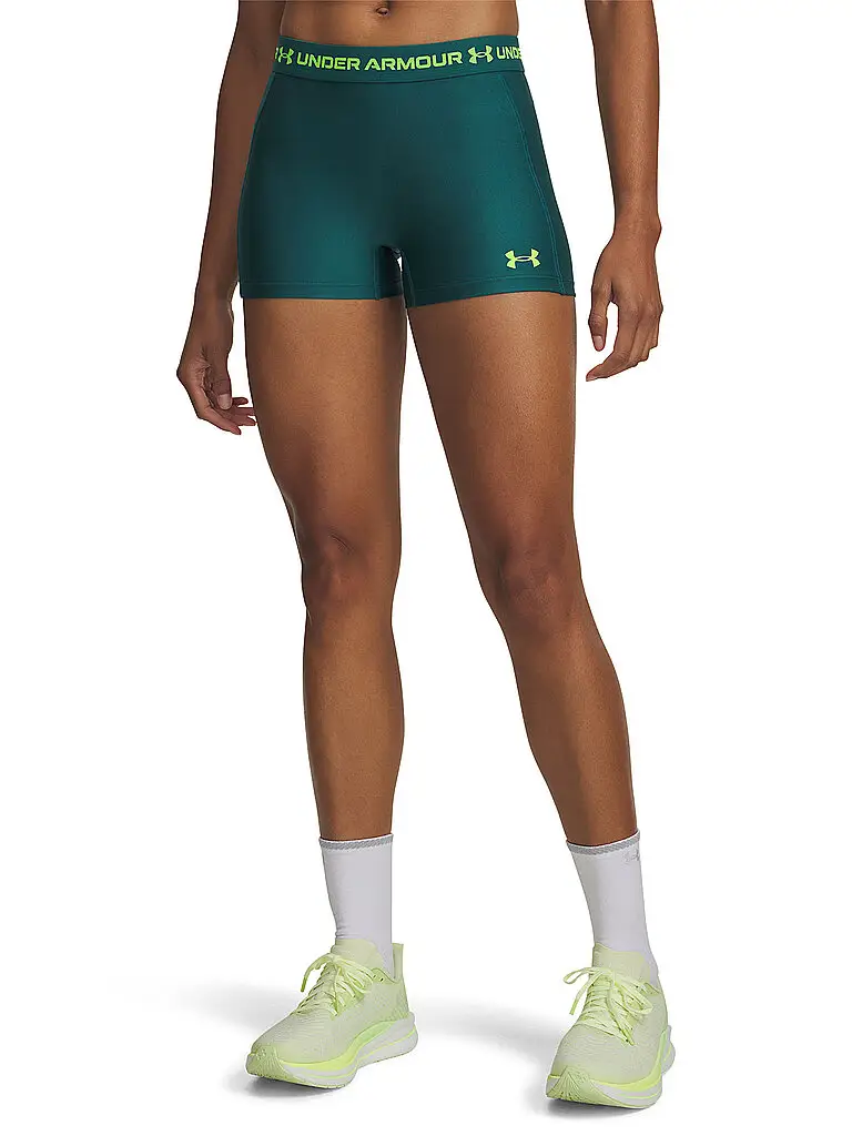 Pantaloncini da fitness da donna UA HeatGear® petrolio | XS