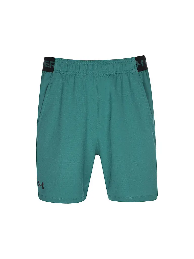 Pantaloncini da fitness da uomo UA Vanish 15 cm verde scuro | S