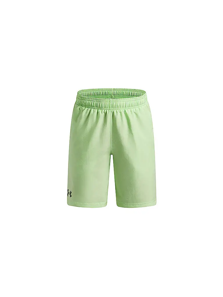 Pantaloncini da fitness UA Tech Woven per bambini verde | 116-128