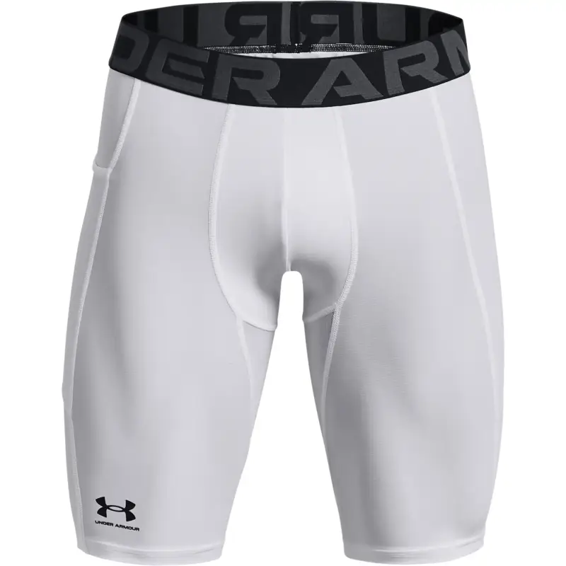 Pantaloncini lunghi con tasche Under Armour HeatGear® Blanc