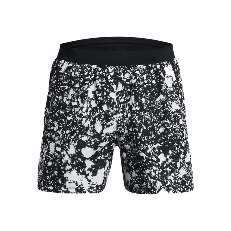 Pantaloncini Running Launch 5" Specks Nero Uomo S