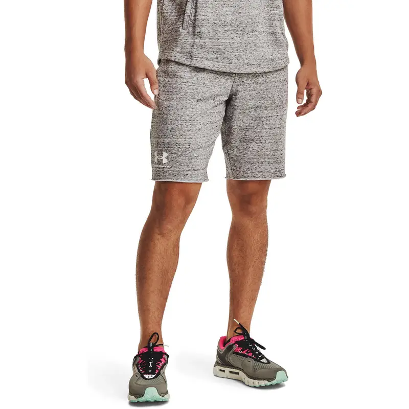 Pantaloncini Under Armour Rival Terry. Grigio. Uomini | Under Armour