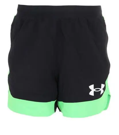 Pantaloncino uomo under armour baseline nero/verde in poliestere | Under Armour