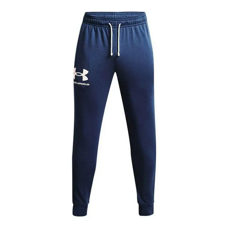 Pantalone Lungo Sportivo Jogger Rival Terry | Under Armour Blu scuro