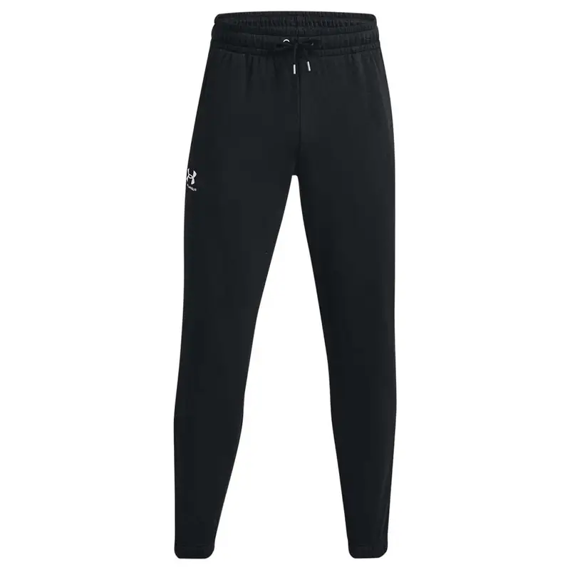 Pantaloni Con Polsino Icon Fleece Jogger Nero Uomo XL