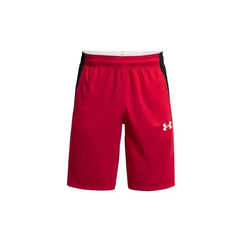 Pantaloni Corti Sportivi da Uomo Under Armour Baseline Rosso | Under Armour
