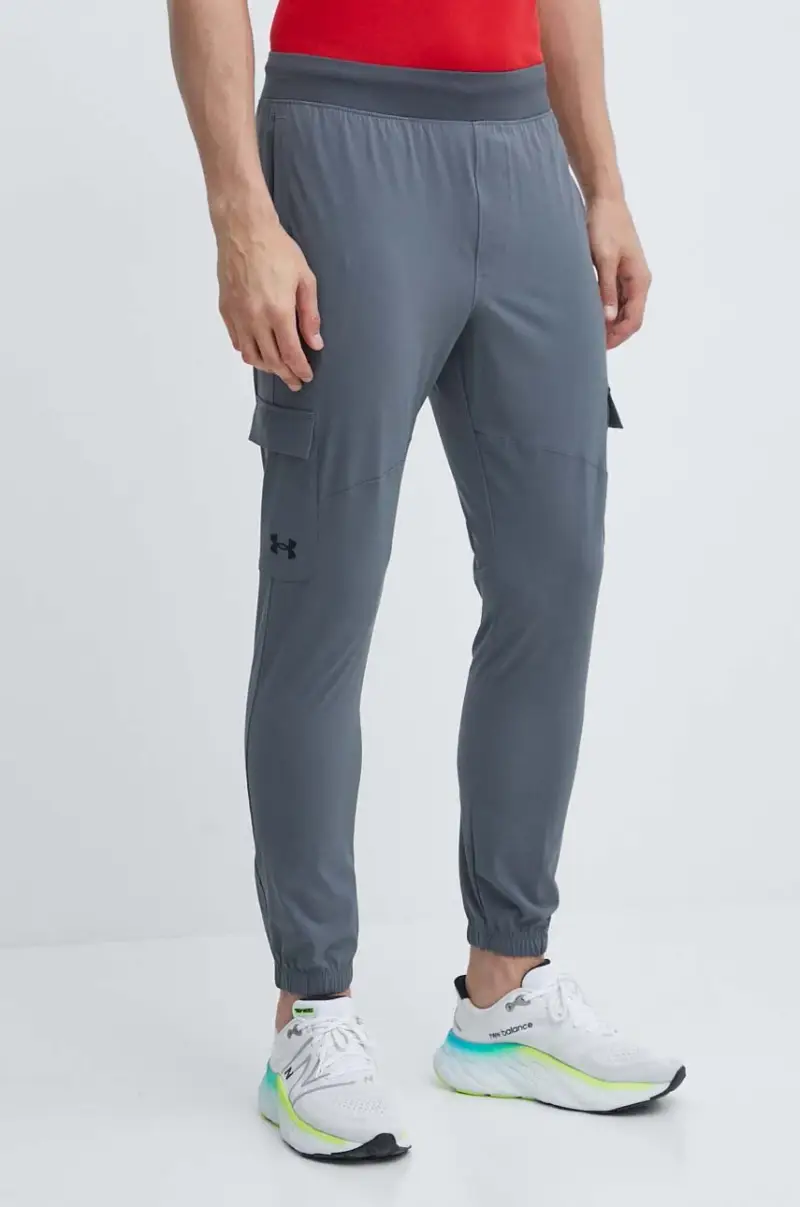 pantaloni da allenamento colore grigio
