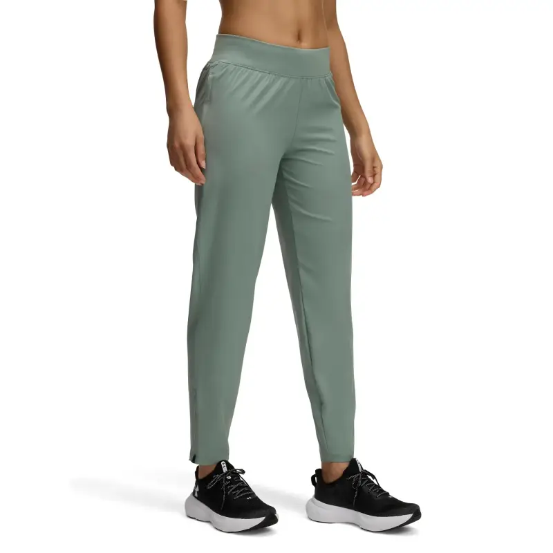 Pantaloni da allenamento da donna Under Armour OutRun The Storm Vert