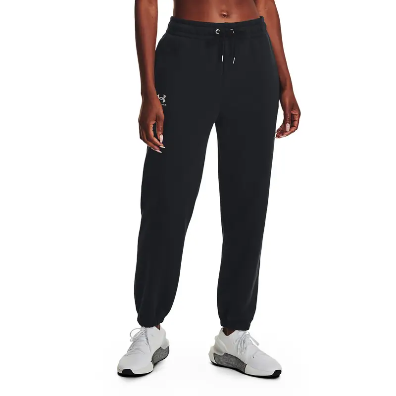 Pantaloni da allenamento Under Armour Essential Fleece Joggers da donna | Under Armour Nero
