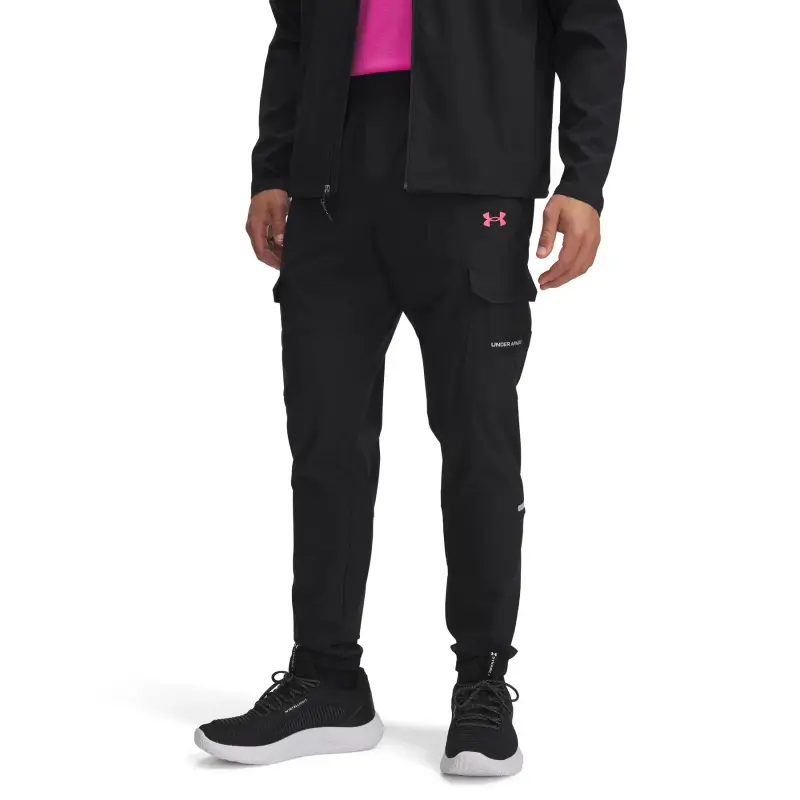 Pantaloni da jogging con tasche cargo Under Armour Tech Utility Woven Noir