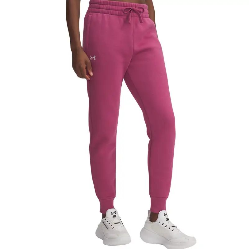 Pantaloni da jogging donna Under Armour Rival Fleece Violet