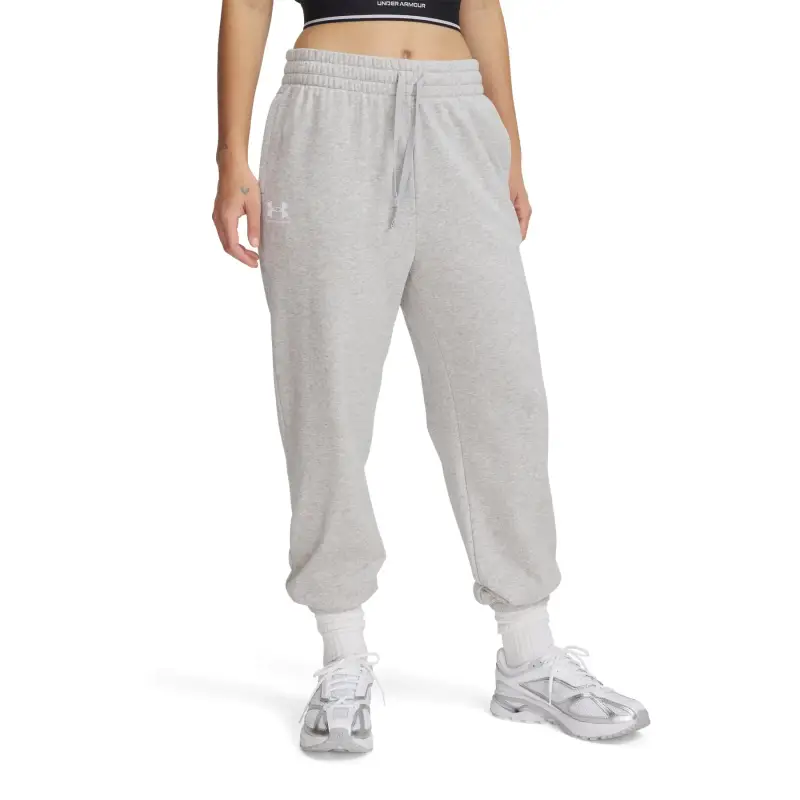 Pantaloni da jogging donna Under Armour Rival Terry Gris