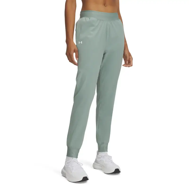 Pantaloni da jogging in tessuto donna Under Armour Rival Vert