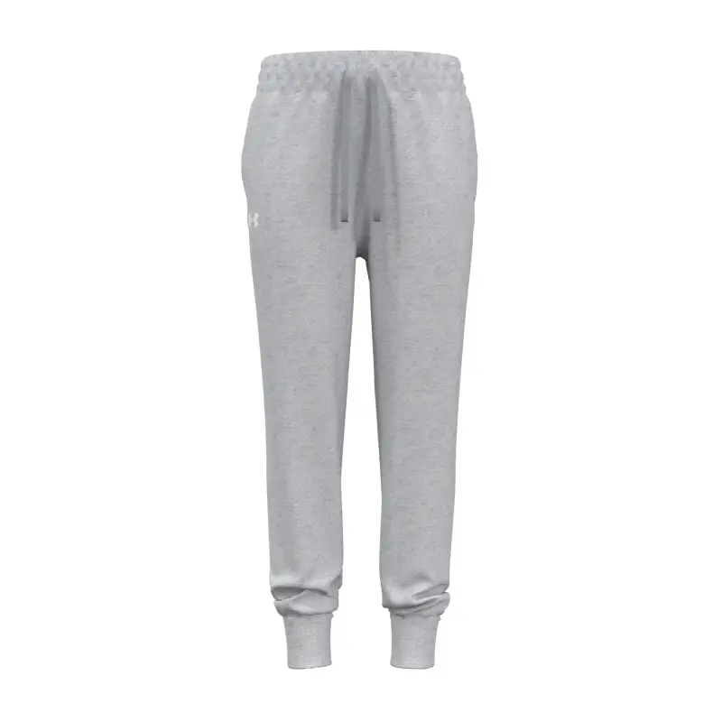 Pantaloni da jogging per ragazza Under Armour Rival Fleece Gris