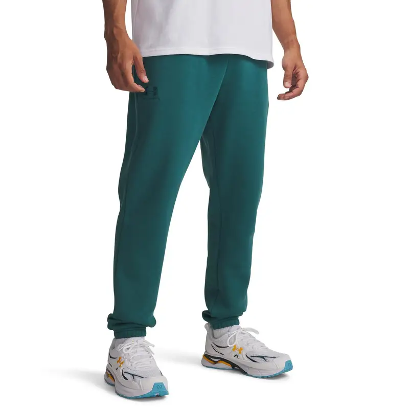 Pantaloni fitness da ginnastica Under Armour Icon Fleece Vert
