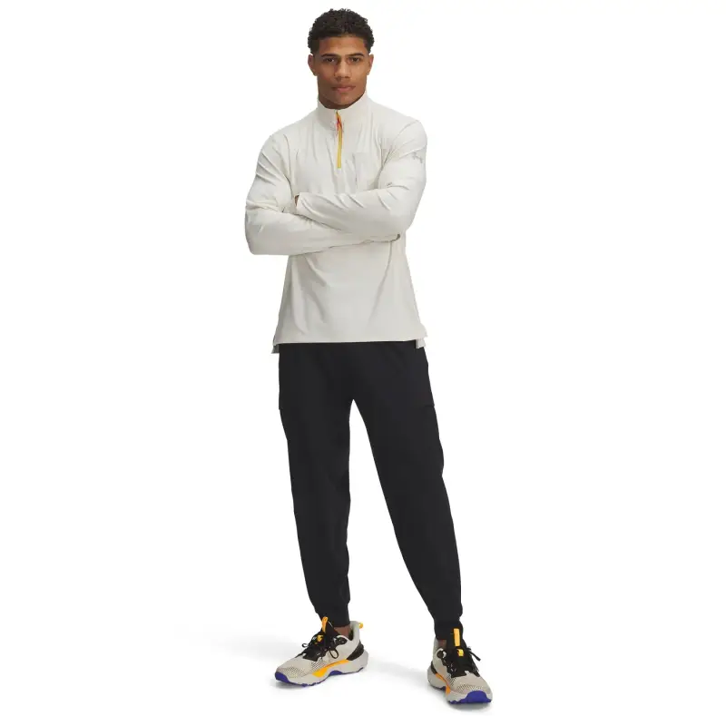 Pantaloni fitness da ginnastica Under Armour Launch Noir