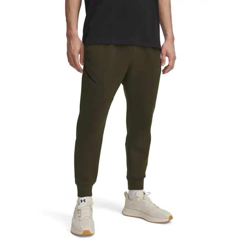 Pantaloni fitness da ginnastica Under Armour Unstoppable Fleece Vert