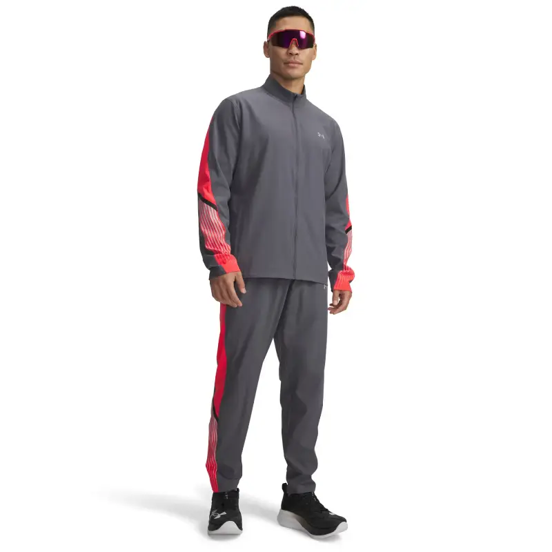 Pantaloni fitness da ginnastica Under Armour Velociti Storm Gris