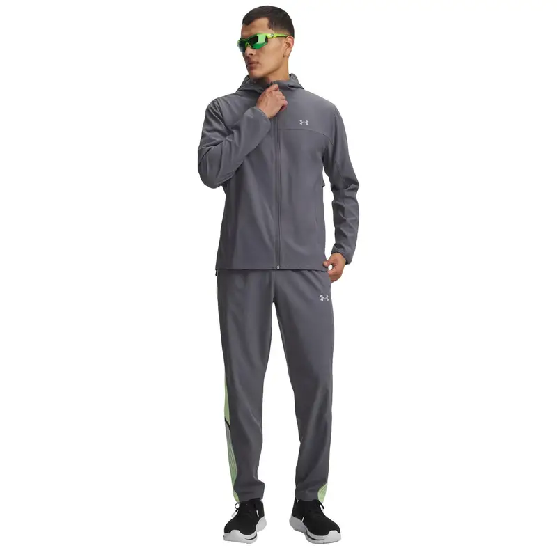 Pantaloni fitness da ginnastica Under Armour Velociti Storm Gris