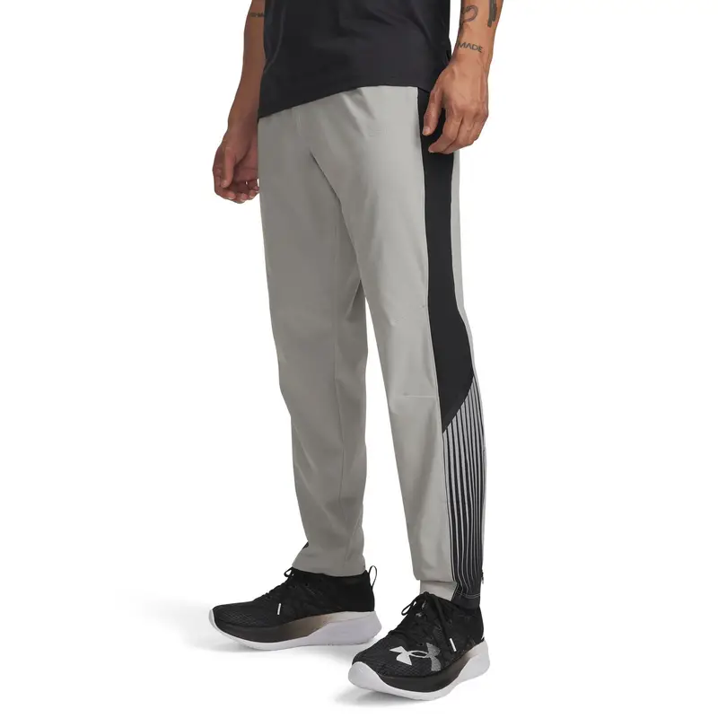 Pantaloni fitness da ginnastica Under Armour Velociti Storm Gris