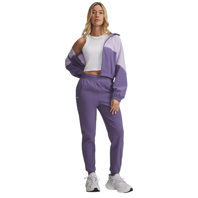 Pantaloni fitness dlla Tuta da donna Under Armour Rival Violet