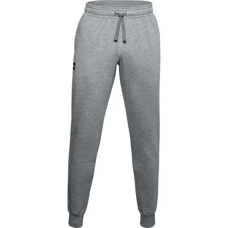 Pantaloni running Under Armour Rival Fleece Gris