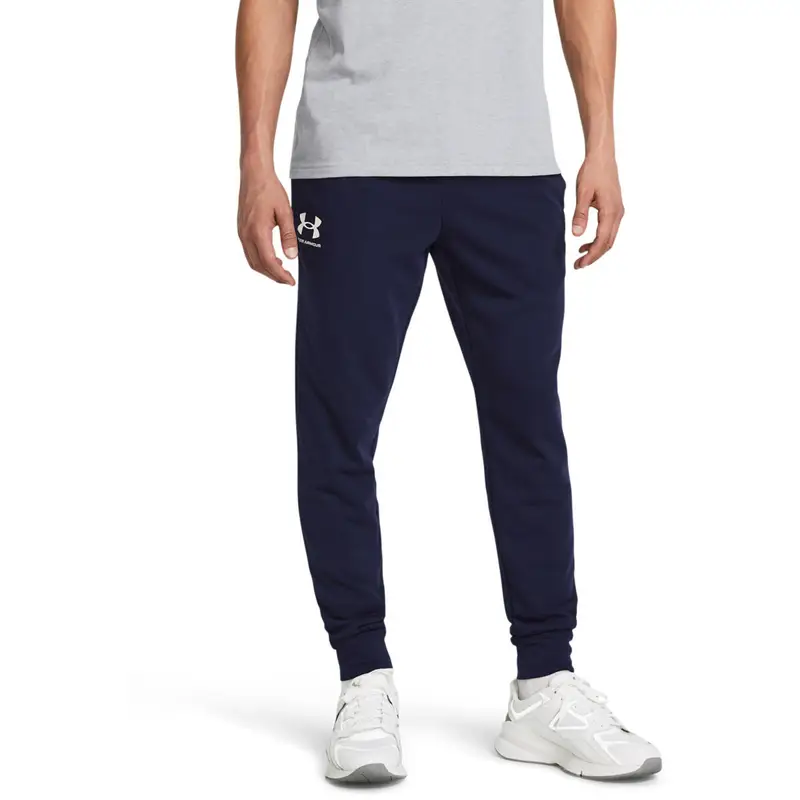 Pantaloni Under Armour Rival Terry Jogger. Blu. Uomini | Under Armour