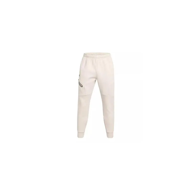 Pantaloni Under Armour Ua Unstoppable Flc Jgr Eu Adulto | Under Armour Bianco