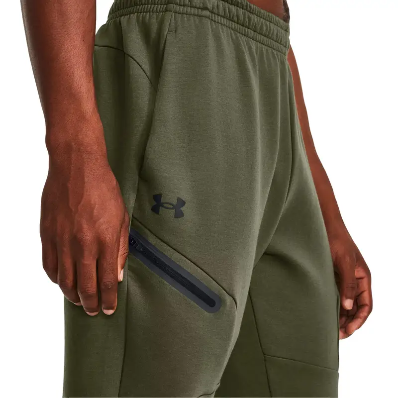 Pantaloni Under Armour Ua Unstoppable Flc Joggers Adulto | Under Armour Verde
