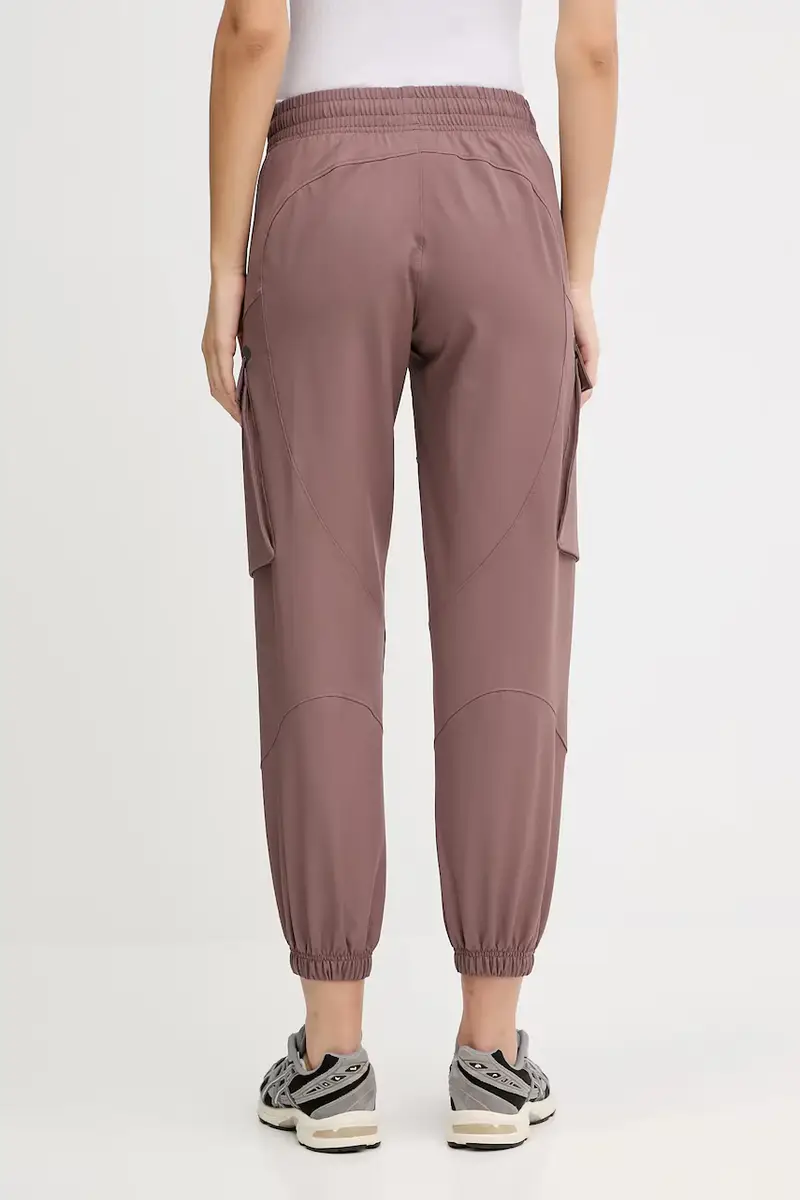 pantaloni Unstoppable donna colore violetto 1386481 Marrone miniatura 3