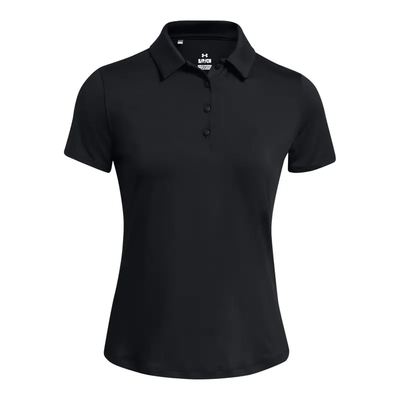 Under Armour Polo Donna Nero 3107604