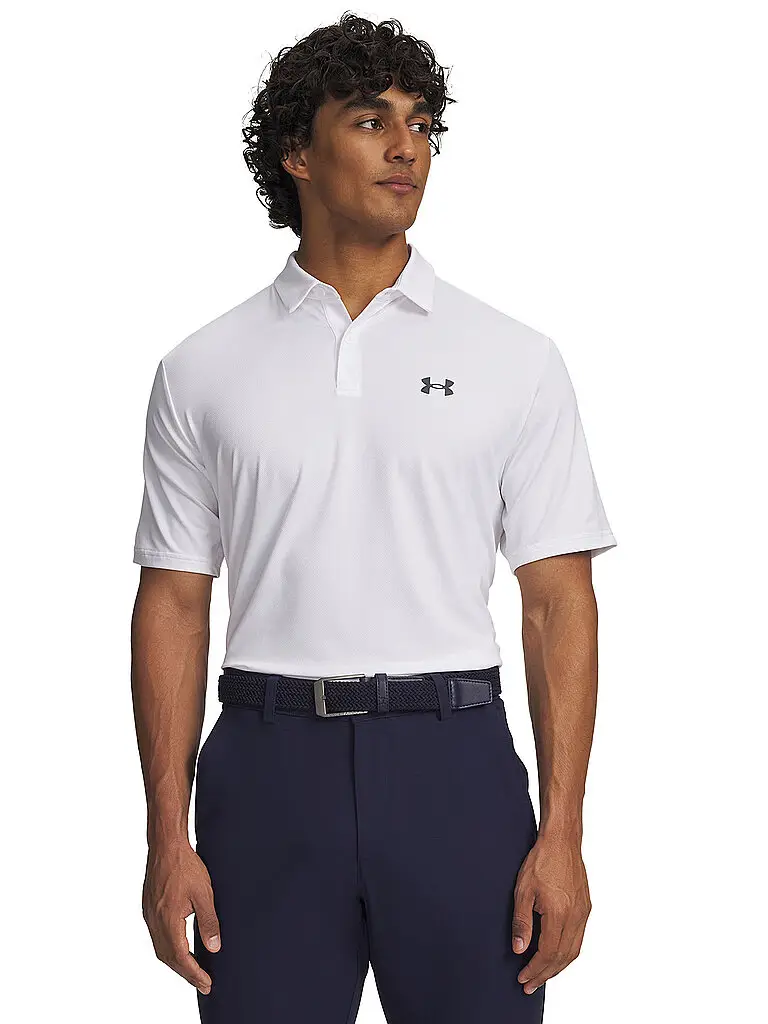 Polo da uomo UA Matchplay bianco | S